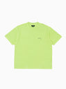 Inside Out Pig. Dyed T-shirt Lime Green