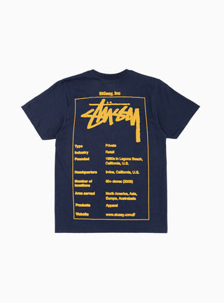 Wiki T-shirt Navy by Stüssy | Couverture & The Garbstore