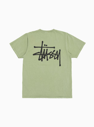 Basic Pig. Dyed T-shirt Artichoke Green by Stüssy | Couverture & The Garbstore