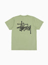 Basic Pig. Dyed T-shirt Artichoke Green by Stüssy | Couverture & The Garbstore