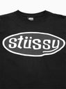 Pitstop T-shirt Black by Stüssy | Couverture & The Garbstore