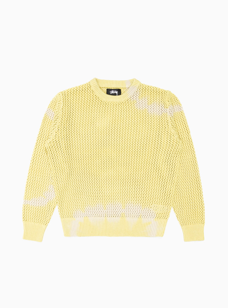 Pig. Dyed Loose Gauge Sweater Yellow by Stüssy | Couverture & The Garbstore