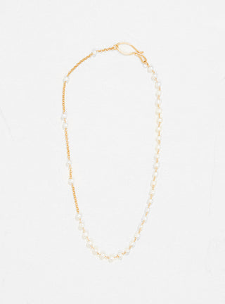 Steve Mono Gold Plated Pearl Necklace by Helena Rohner | Couverture & The Garbstore