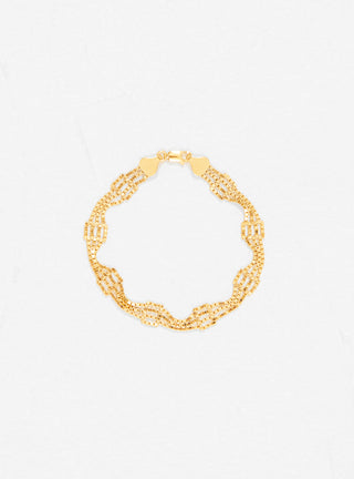 Odin Gold Plated Silver Bracelet by Martine Viergever | Couverture & The Garbstore