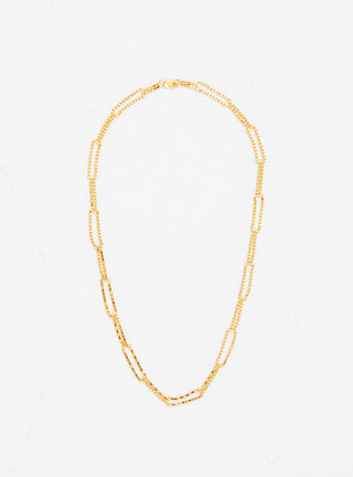 Be Square Gold Plated Silver Necklace by Martine Viergever | Couverture & The Garbstore