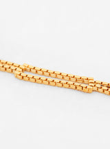 Be Square Gold Plated Silver Necklace by Martine Viergever | Couverture & The Garbstore