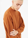 Boucle Sweater Tobacco Brown