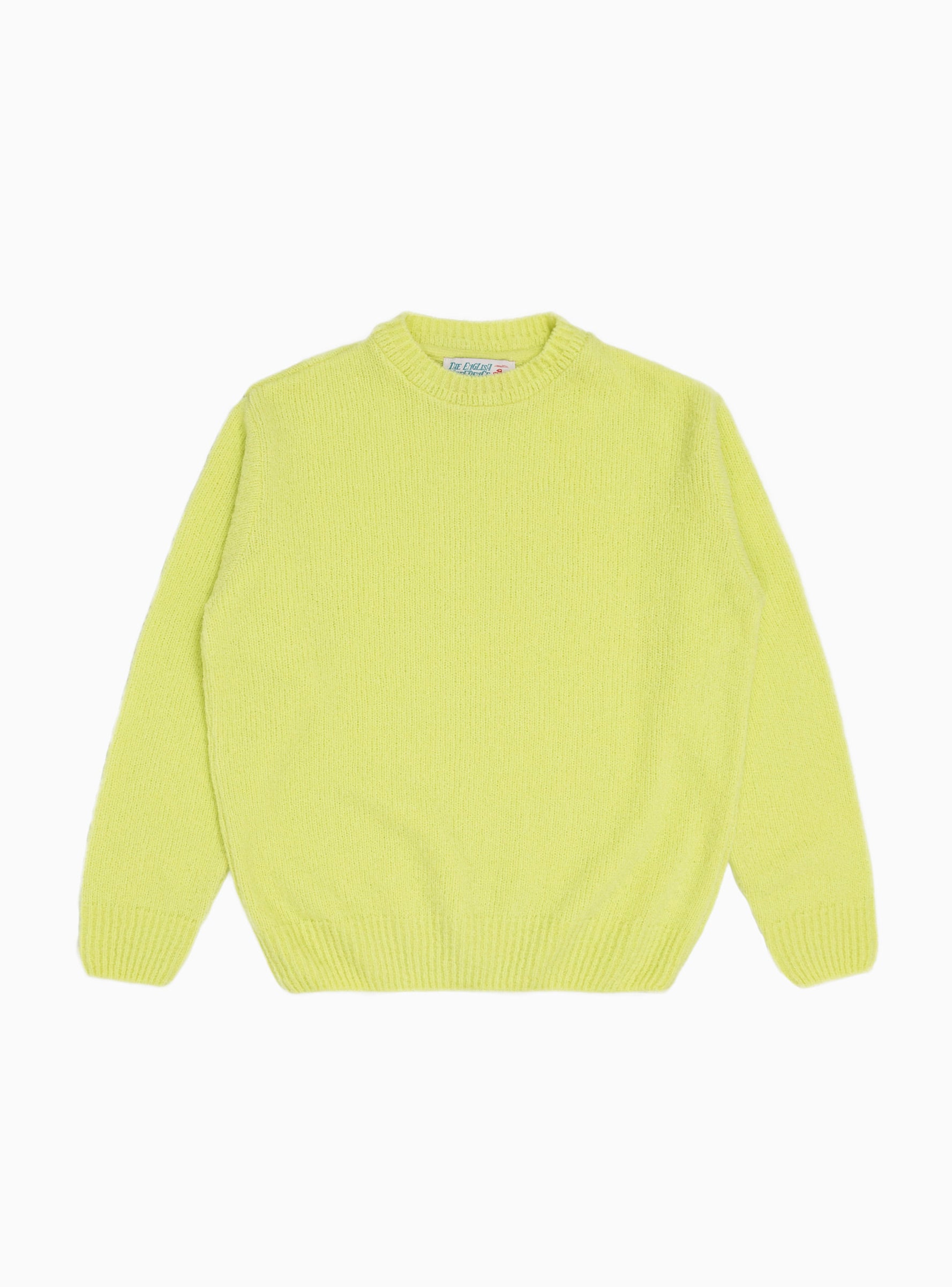 Boucle Sweater Lime Green by The English Difference | Couverture & The ...
