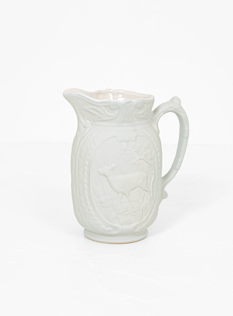 Deer Pitcher White by Manufacture de Digoin | Couverture & The Garbstore