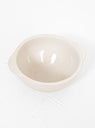 Bowl With Handles White & Natural
