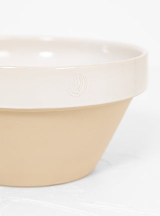 Bowl With Lip No. 8 White & Natural by Manufacture de Digoin | Couverture & The Garbstore