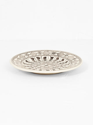 Arab Plate Brown by Enza Fasano Ceramiche | Couverture & The Garbstore
