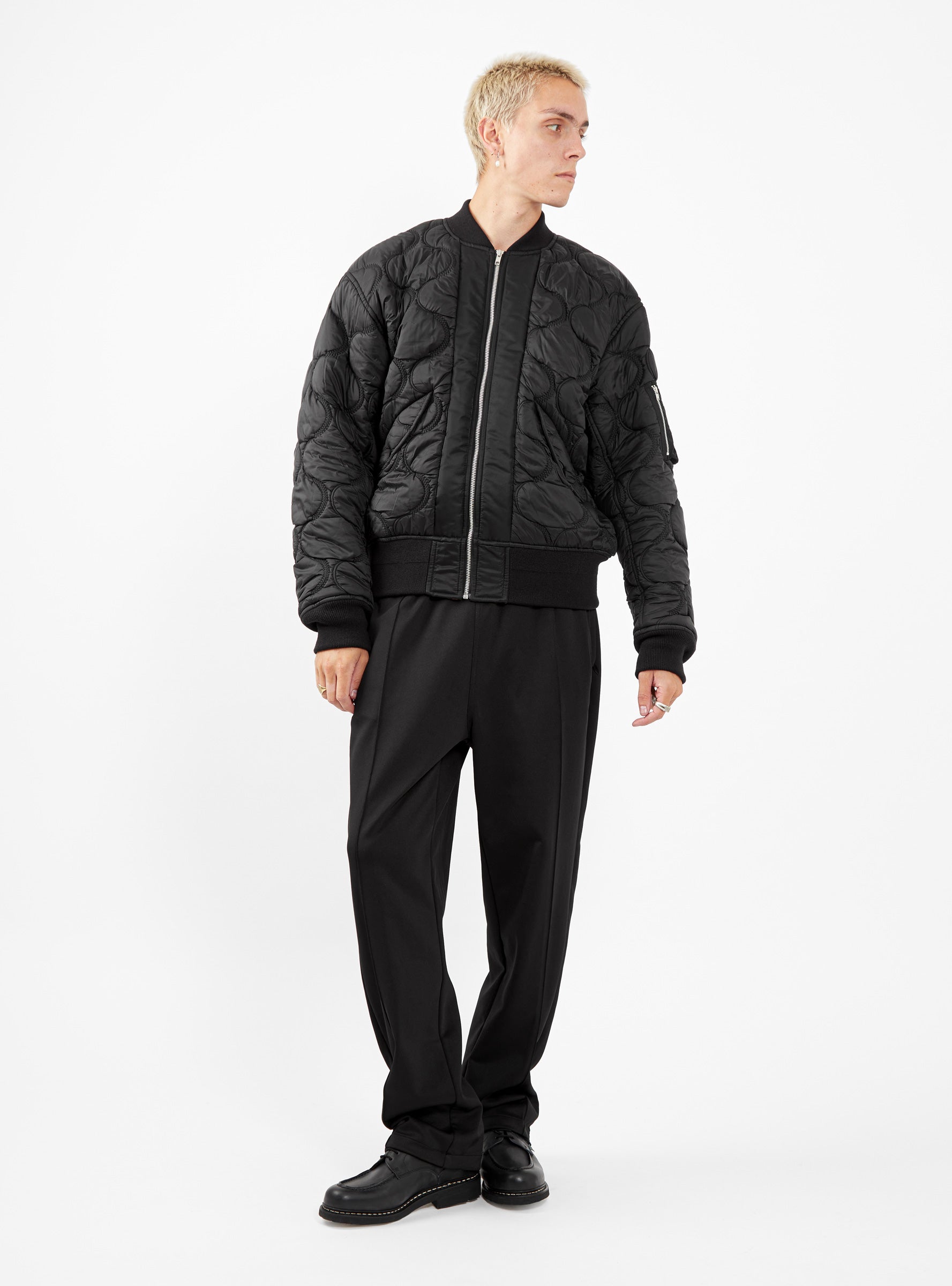 Quilted Blouson Jacket Black by TOGA VIRILIS | Couverture & The