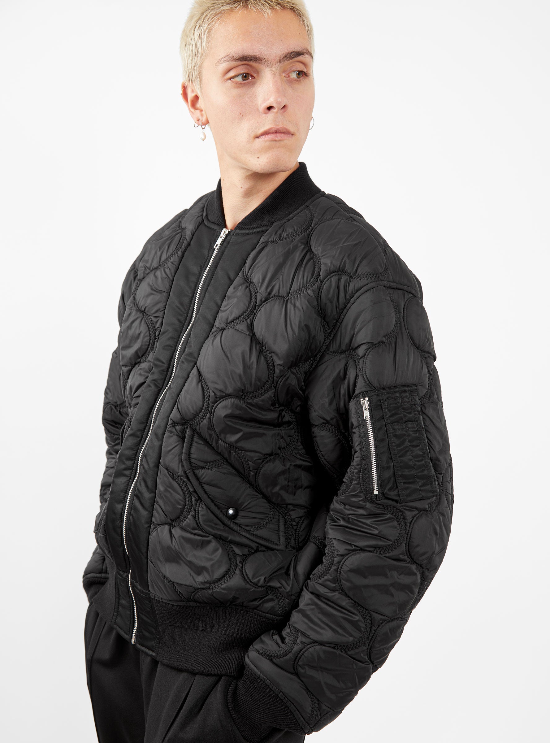 Quilted Blouson Jacket Black by TOGA VIRILIS | Couverture & The