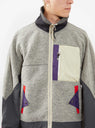 Wool Jersey Blouson Jacket Grey