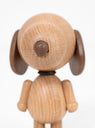 Snoopy Small Smoke Stained Oak