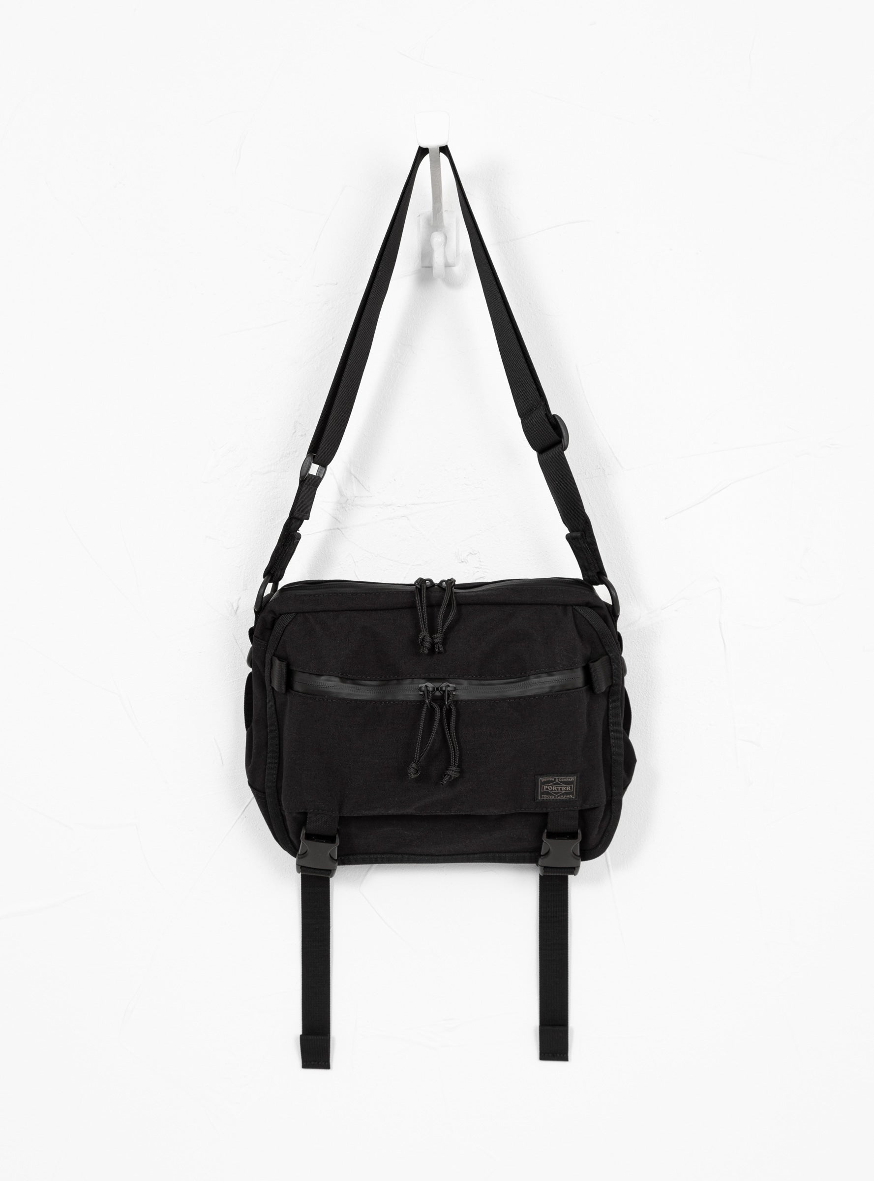 Klunkerz Shoulder Bag Small Black by Porter Yoshida & Co 