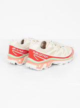 XT-6 Sneakers Shortbread, Poppy Red & Green Ash by Salomon | Couverture & The Garbstore