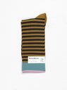 Abondance Socks Gold Stripe