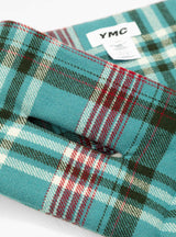 Slot Scarf Blue Check by YMC | Couverture & The Garbstore