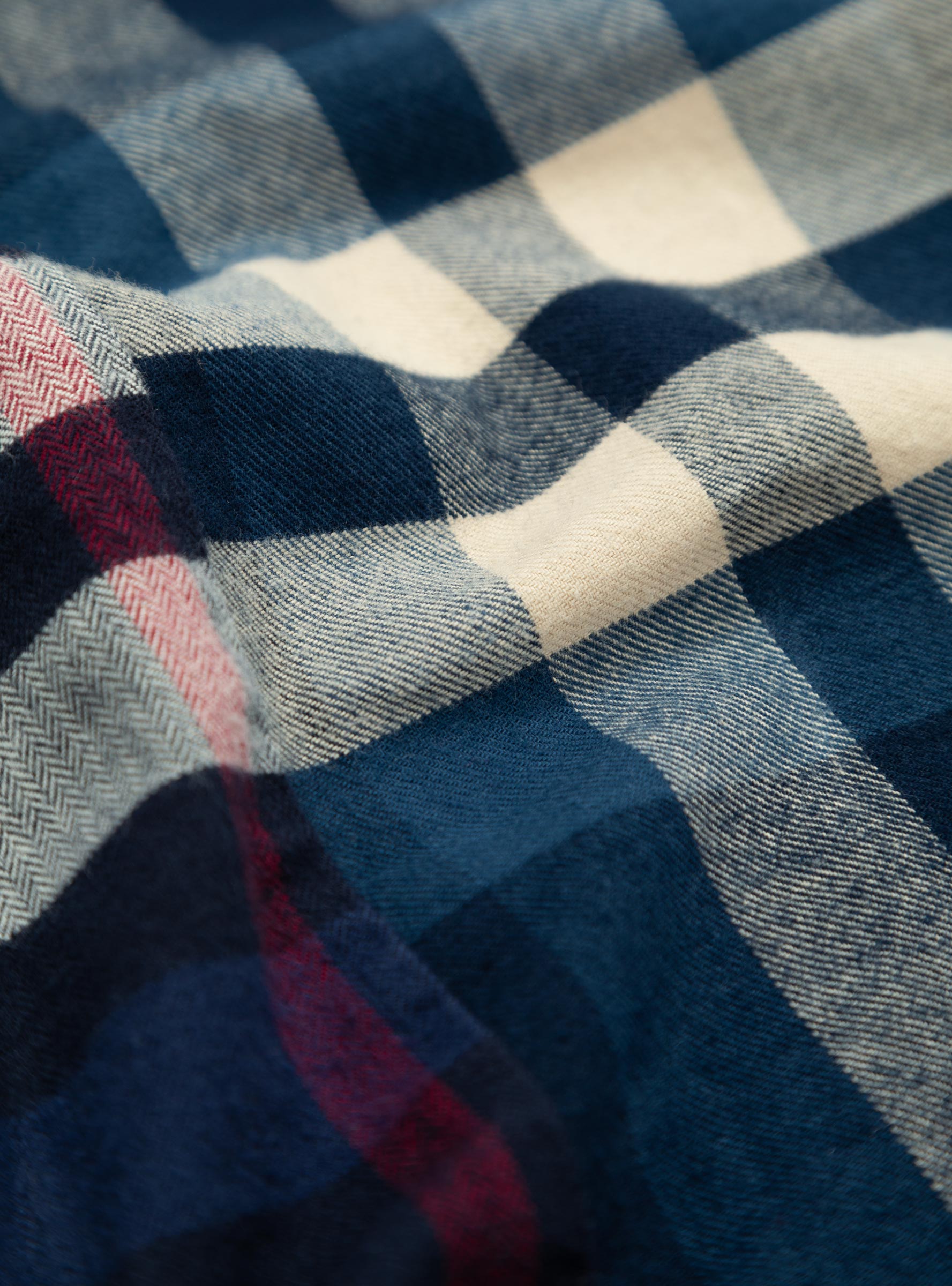 Big Plaid Combo Shirt Navy by Engineered Garments | Couverture & The ...