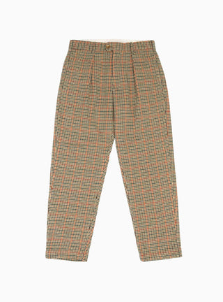 Carlyle Trousers Khaki Gunclub Check by Engineered Garments | Couverture & The Garbstore