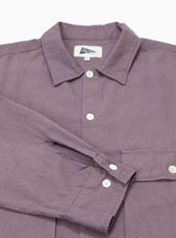 Ivan Shirt Lavender by Pilgrim Surf + Supply | Couverture & The Garbstore