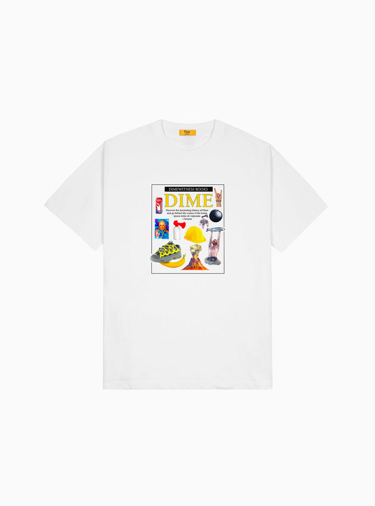 Dime Witness T-shirt White by Dime | Couverture & The Garbstore