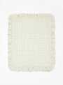 Vanukas Tea Towel Off White & Green Check by Projektityyny | Couverture & The Garbstore