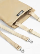 Water Repellent Shoulder Bag Beige by nanamica | Couverture & The Garbstore