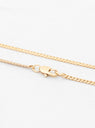 Mini 14k Gold-Plated Omega Chain Necklace