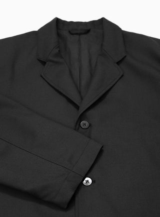 Relaxed Wool Jacket Ink Black by Still By Hand | Couverture & The Garbstore