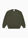 10G Patterned Sweater Olive