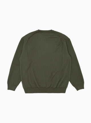 10G Patterned Sweater Olive by Still By Hand | Couverture & The Garbstore
