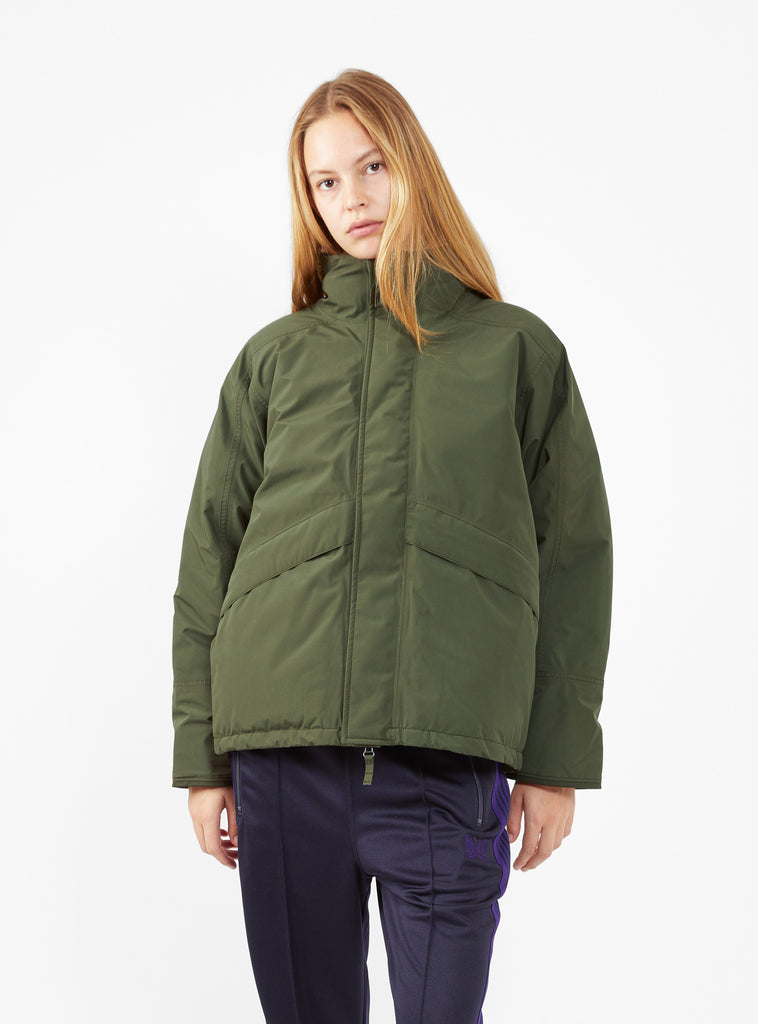 GORE-TEX Short Down Jacket Khaki Green by nanamica | Couverture & The Garbstore