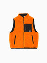 Sherpa Reversible Vest Orange