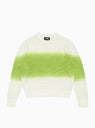 Pig. Dyed Loose Gauge Sweater Natural & Green