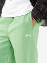 Stock Logo Sweatpants Green
