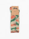 Multi Dyed Ribbed Socks Clay