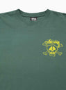 Skull & Bones Pigment Dyed T-shirt Forest Green