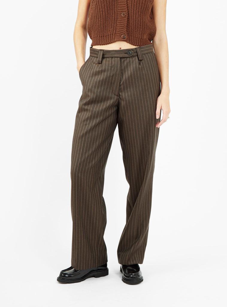 Primary Trousers Brown Stripe