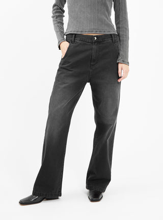 Straight Cut Jeans Faded Black by mfpen | Couverture & The Garbstore