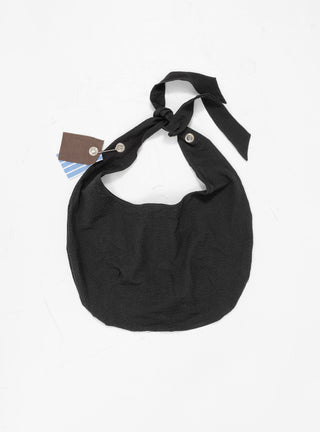 Seersucker Cross Body Bag Black by mfpen | Couverture & The Garbstore