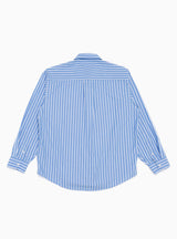 Destroyed Executive Shirt Blue Stripe by mfpen | Couverture & The Garbstore