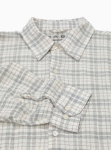 Exact Seersucker Shirt Grey Check by mfpen | Couverture & The Garbstore