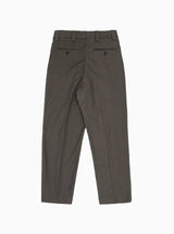 Service Trousers Grey Mud Stripe by mfpen | Couverture & The Garbstore