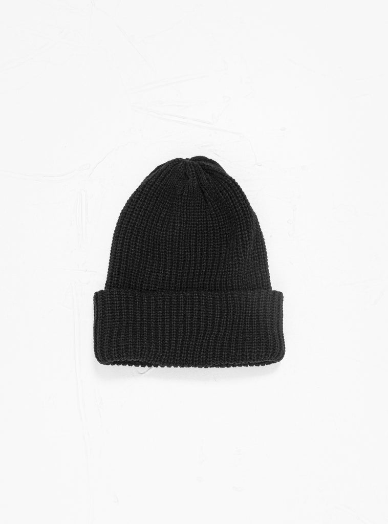 Cozy Chunky Beanie Black by ROTOTO | Couverture & The Garbstore