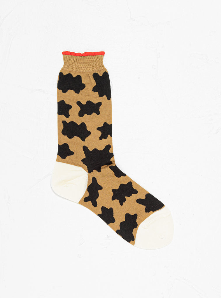 Blob Crew Socks Camel by Hansel From Basel | Couverture & The Garbstore