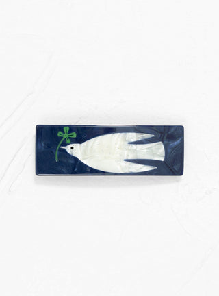 Lucky Dove French Barrette Navy by Winona Irene | Couverture & The Garbstore