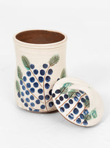 Dotty Branch Jar Off White & Blue by Malaika | Couverture & The Garbstore